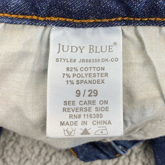 Judy Blue Women's Slim Bootcut Stretch Dark Wash Jeans  -  Size:  9/29 - Picture 13 of 14